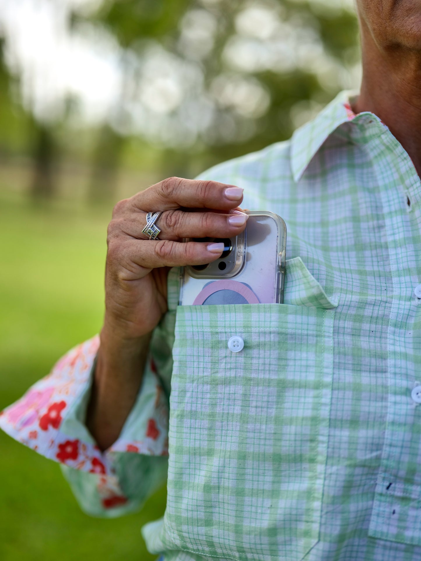 Mae Full Button Ladies Shirt