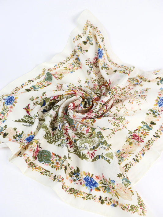 Peony Bandana Scarf