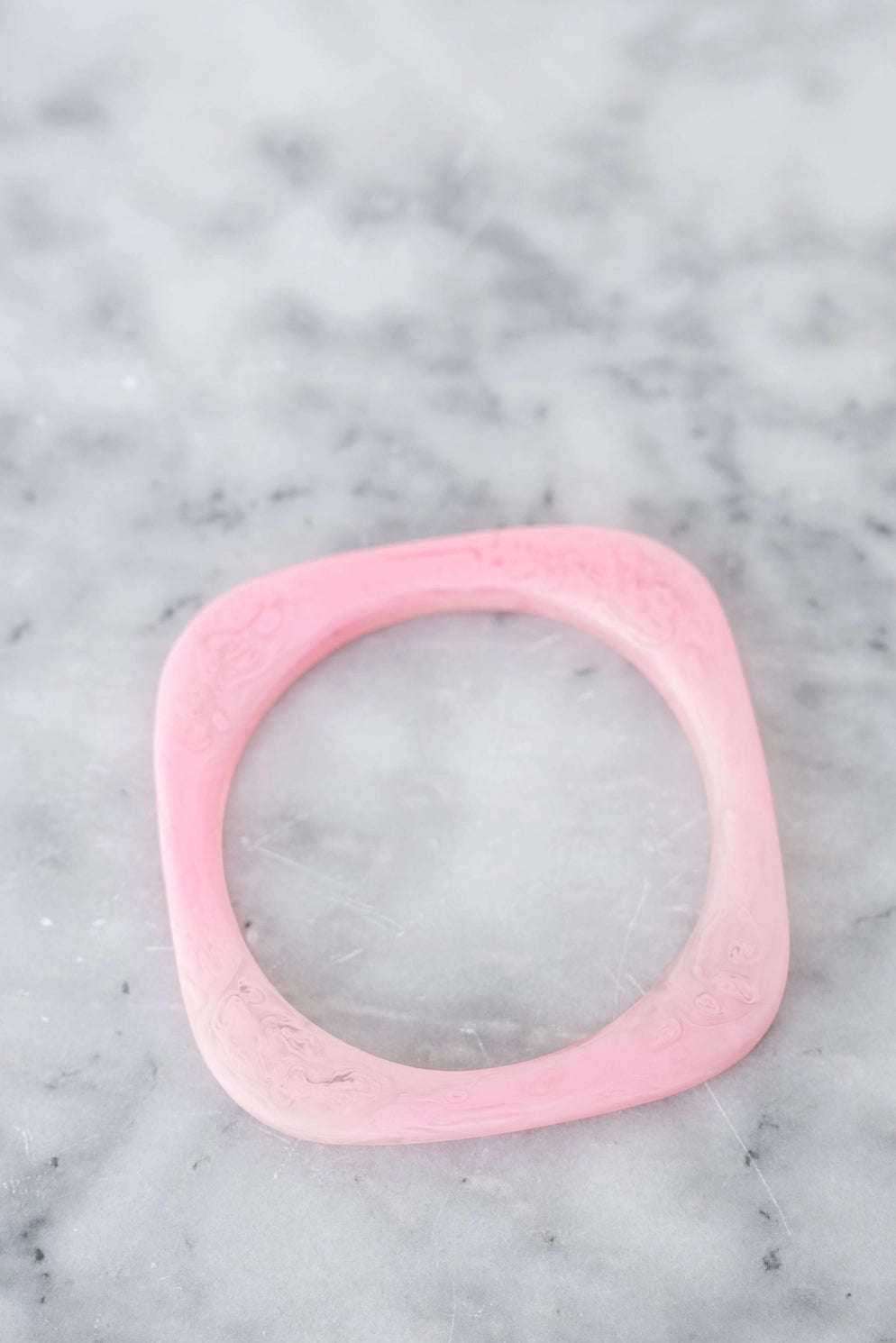 Light Pink Resin Bangles