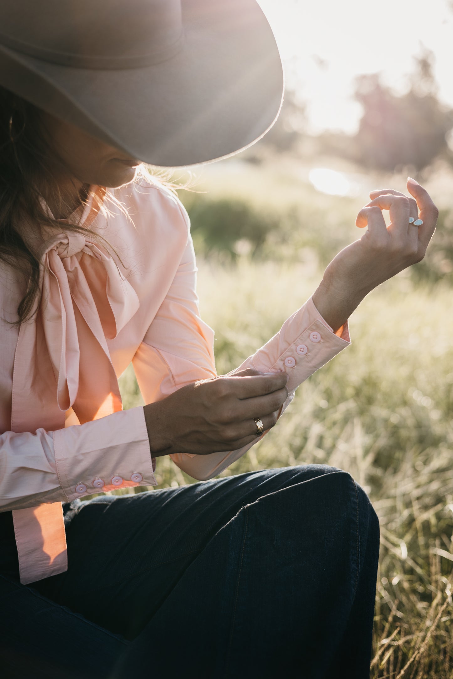 Scarlett Blouse Dusty Pink