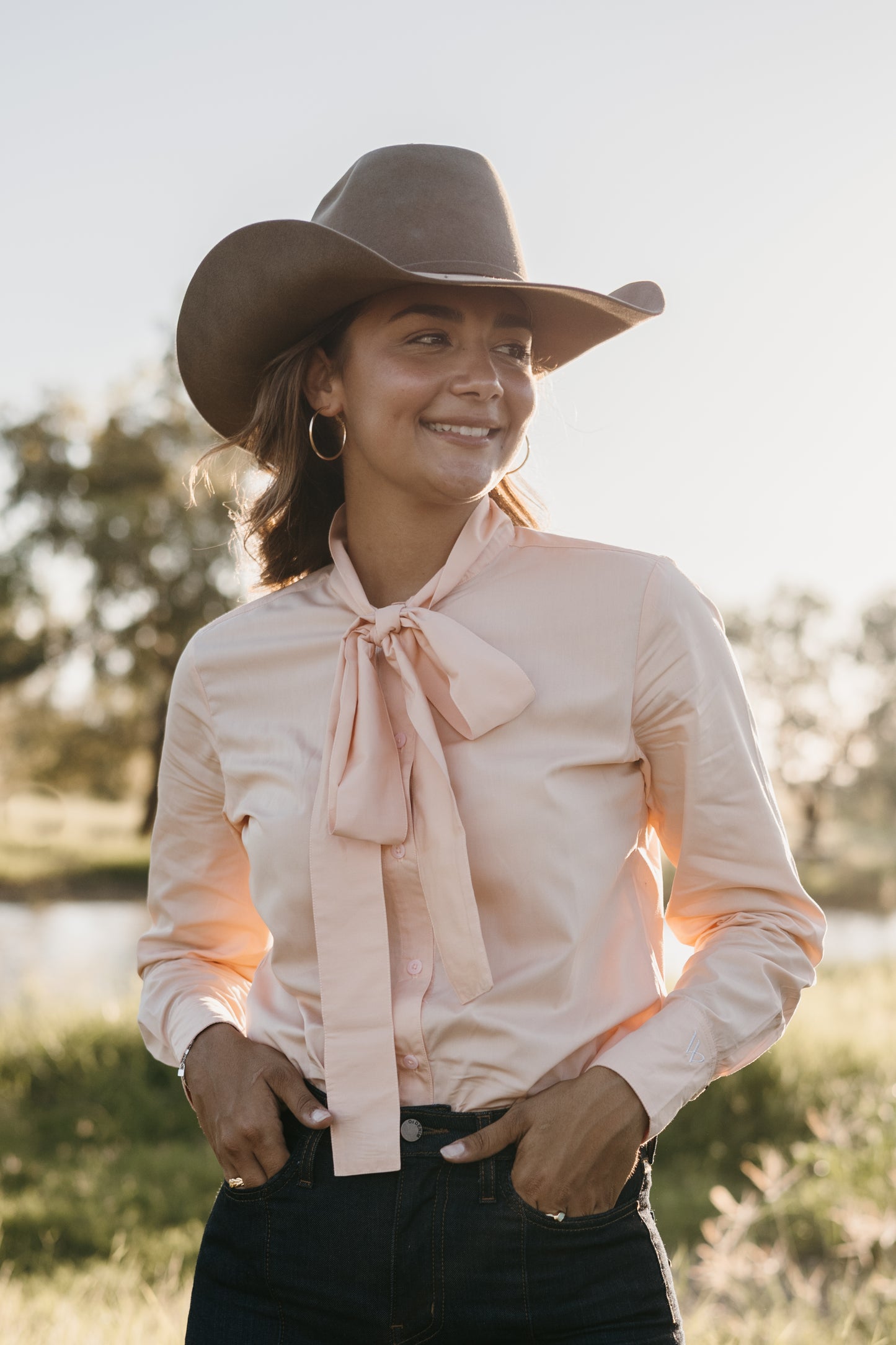 Scarlett Blouse Dusty Pink