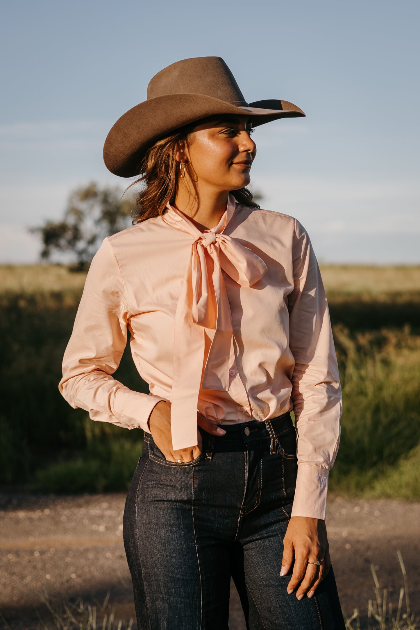 Scarlett Blouse Dusty Pink