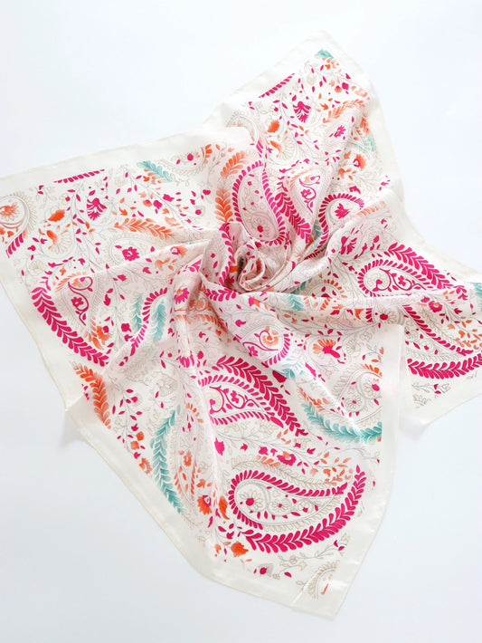 Camile Patterned Bandana Scarf