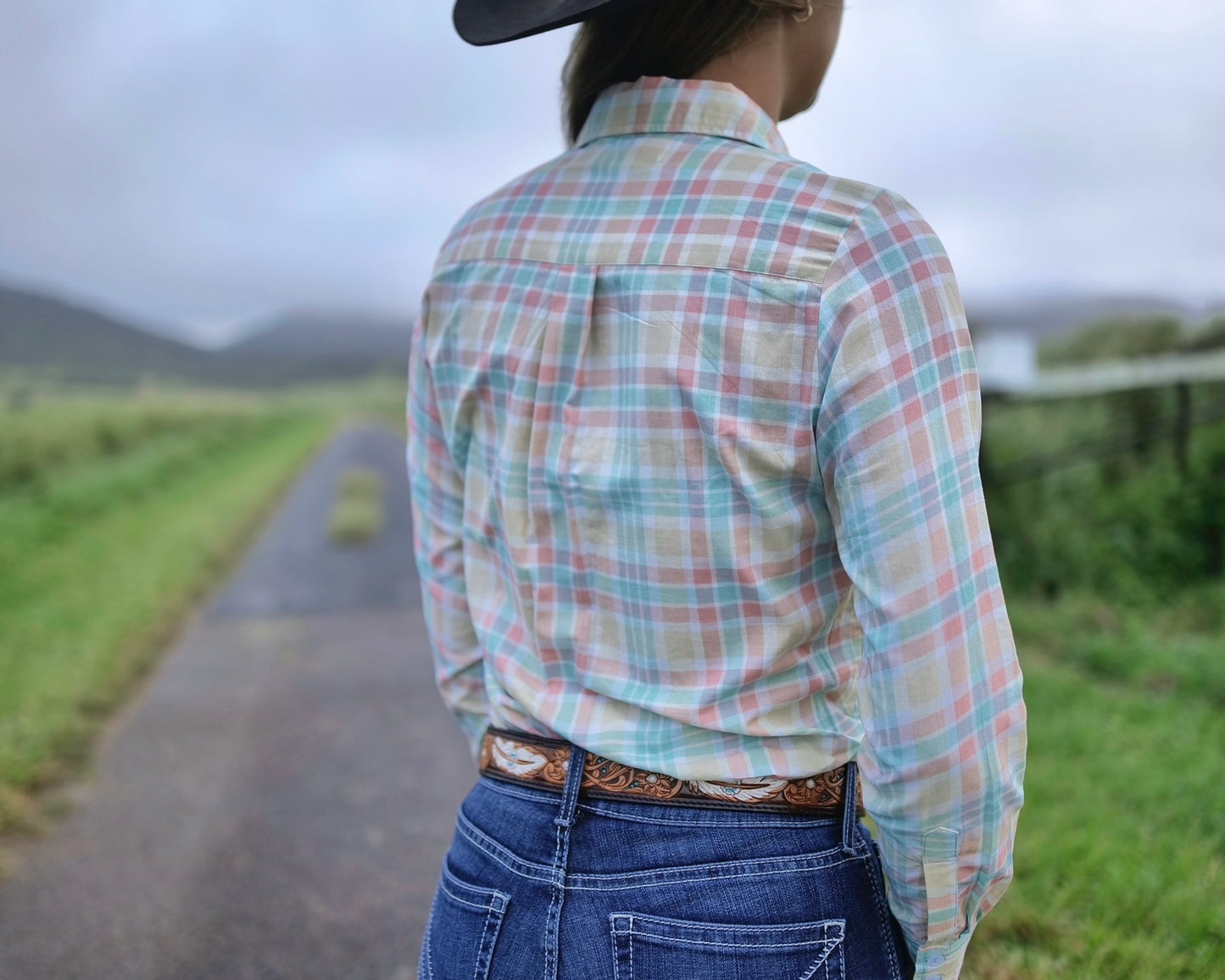 Sunny Check Button-Up - Arizona