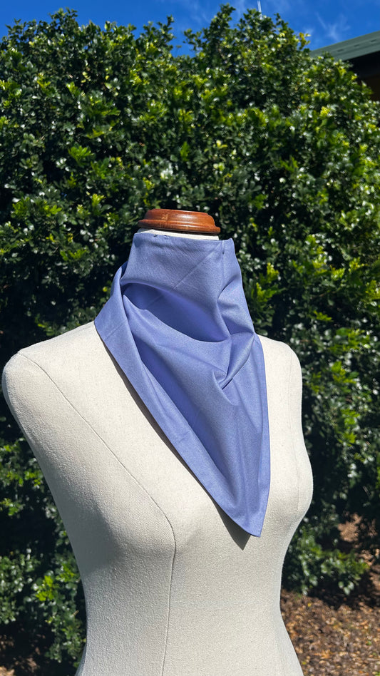 Lavender & Violet Purple Reversible Neck Scarf